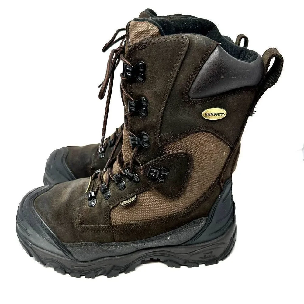 Irish Setter Red Wing Mens Snow Tracker Pac 1400 Gram Work Boots Size 9 Width EE